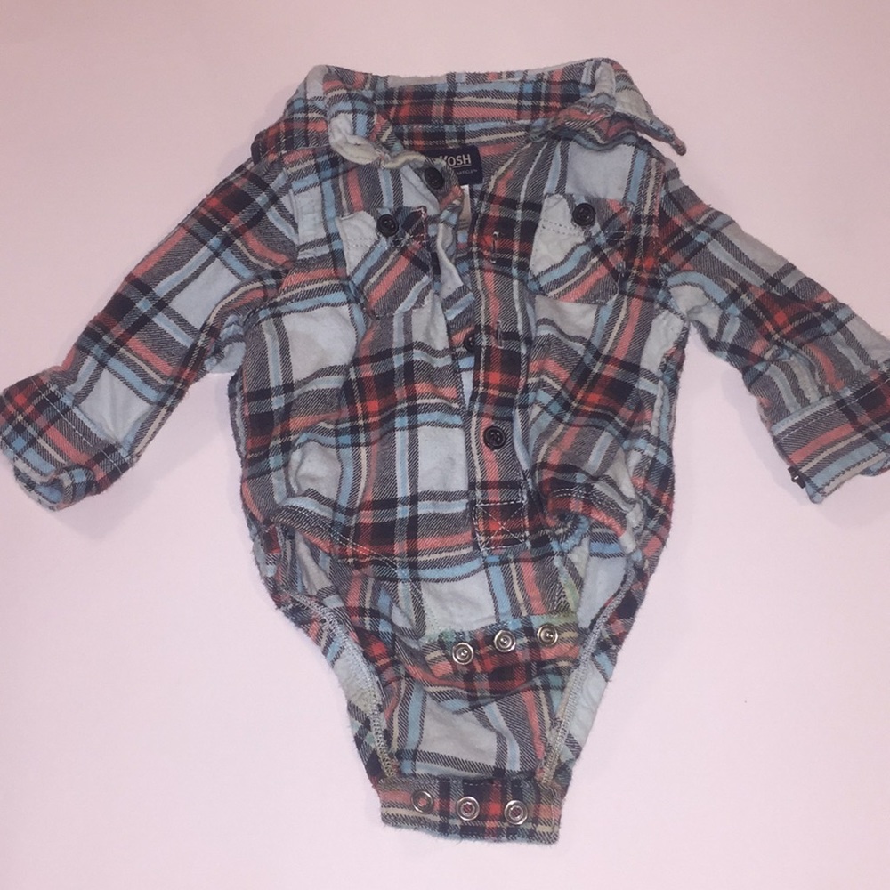 OshKosh 6M button down shirt